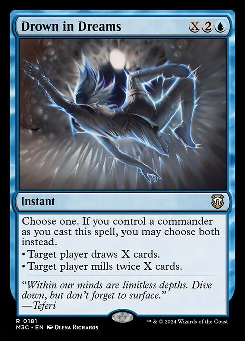 Drown in Dreams · Modern Horizons 3 Commander 181/398