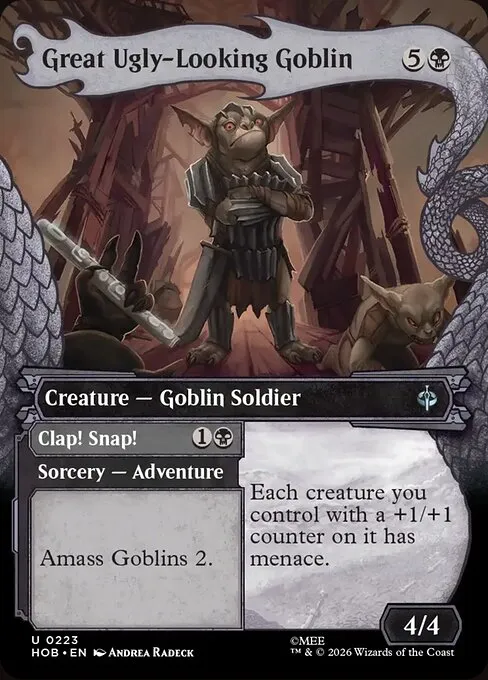 Great Ugly-Looking Goblin // Clap! Snap! · The Hobbit 223/39