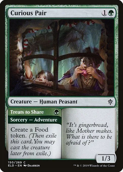 Curious Pair // Treats to Share · Throne of Eldraine 150/398