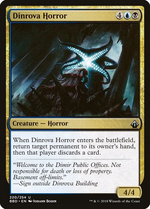 Dinrova Horror · Battlebond 220/256