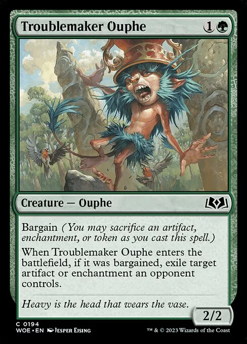 Troublemaker Ouphe · Wilds of Eldraine 194/381