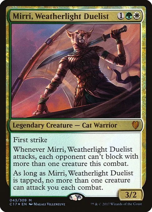 Mirri, Weatherlight Duelist · Commander 2017 43/309