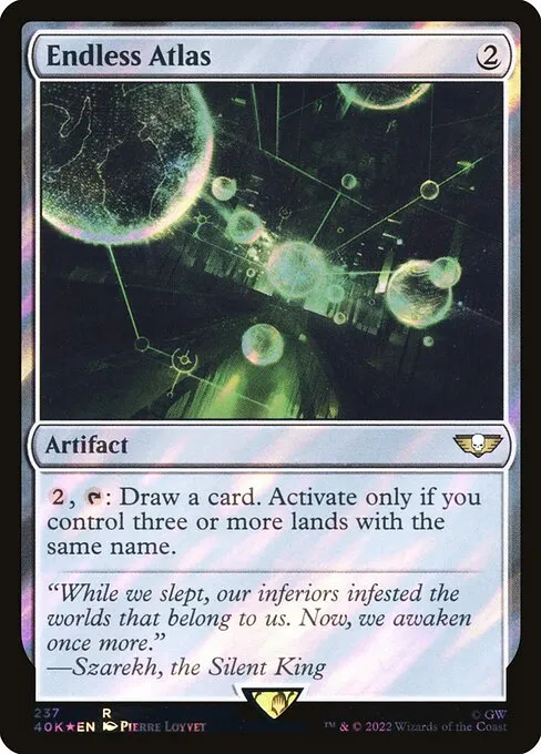 Endless Atlas · Warhammer 40,000 Commander 237★/617