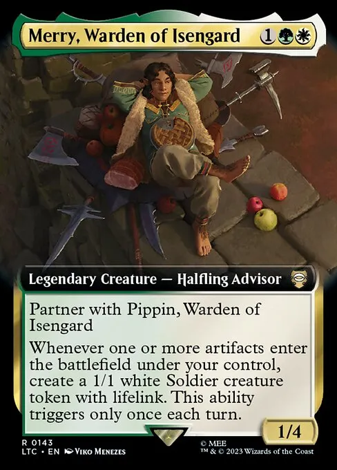 Merry, Warden of Isengard · Tales of Middle-earth Commander 143/591