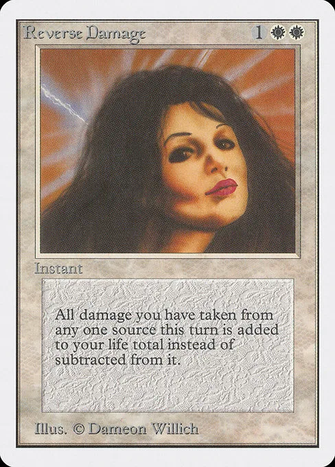 Reverse Damage · Unlimited Edition 36/302