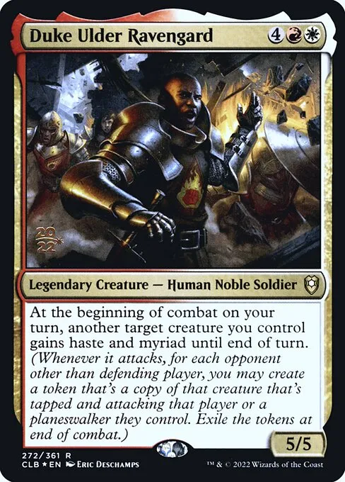 Duke Ulder Ravengard · Battle for Baldur's Gate Promos 272s/104