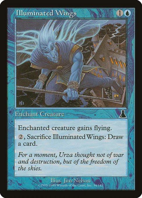 Illuminated Wings · Urza's Destiny 34/143
