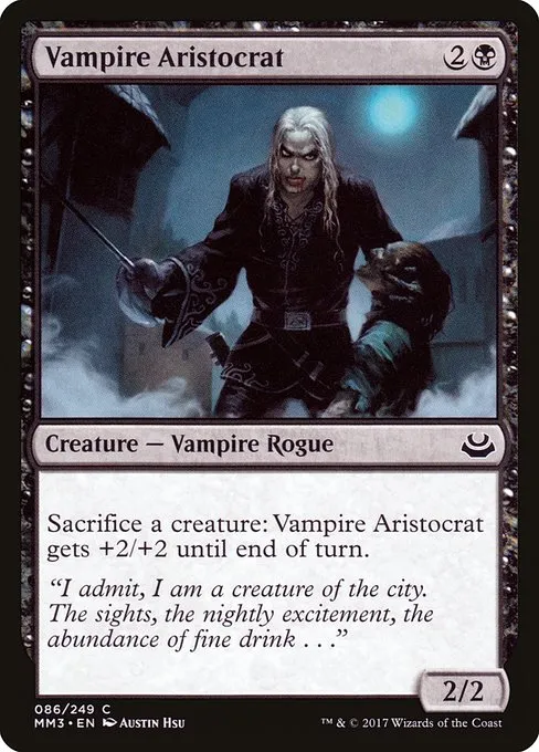 Vampire Aristocrat · Modern Masters 2017 86/249