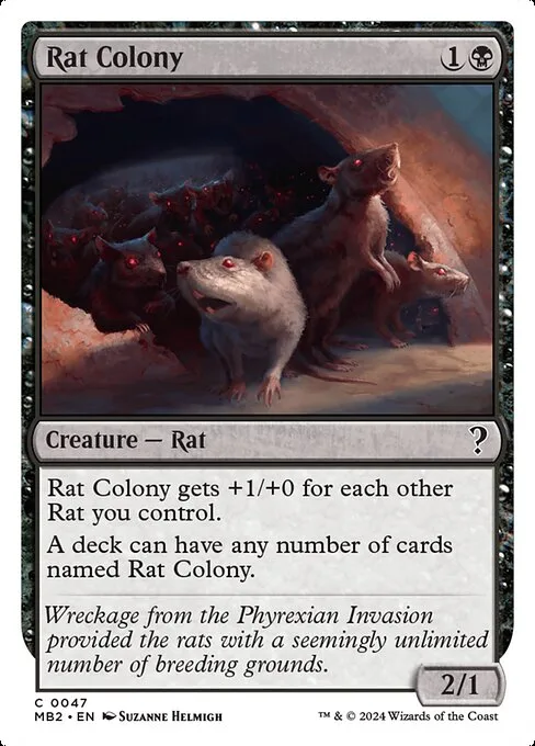 Rat Colony · Mystery Booster 2 47/385