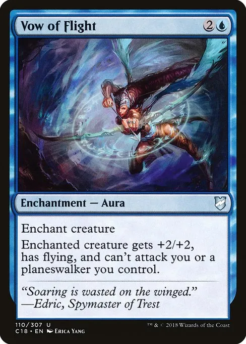 Vow of Flight · Commander 2018 110/307