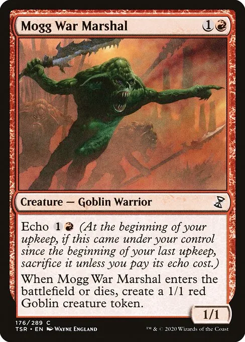 Mogg War Marshal · Time Spiral Remastered 176/411