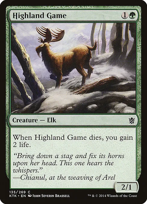 Highland Game · Khans of Tarkir 135/293