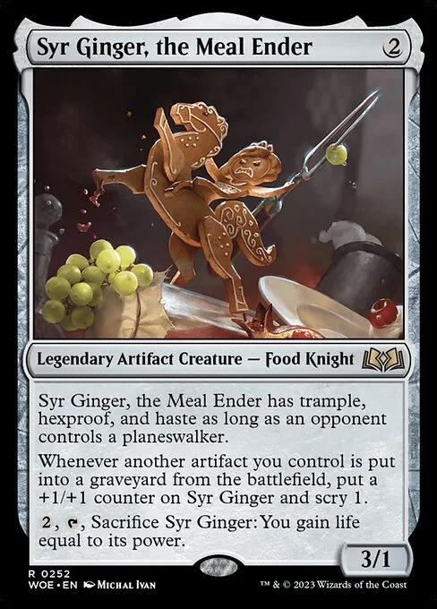 Syr Ginger, the Meal Ender · Wilds of Eldraine 252/381
