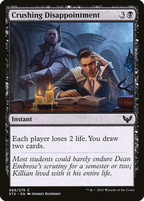 Crushing Disappointment · Strixhaven: School of Mages 68/393