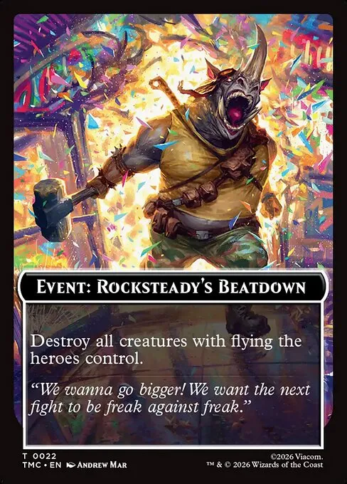 Event: Rocksteady's Beatdown · Teenage Mutant Ninja Turtles Eternal Tokens 22/31