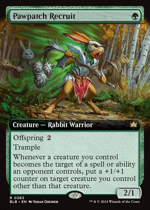 Pawpatch Recruit · Bloomburrow 363/398