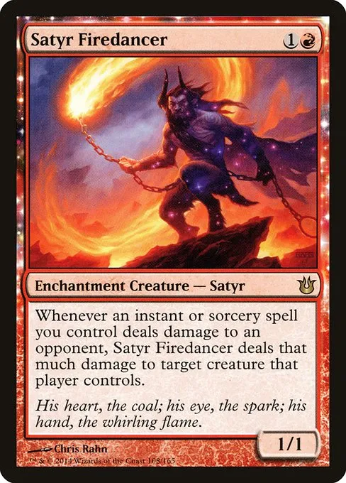 Satyr Firedancer · Born of the Gods 108/165