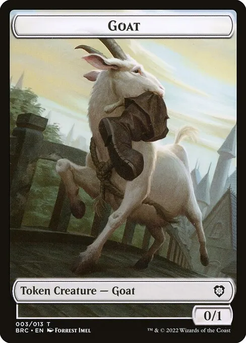 Goat · The Brothers' War Commander Tokens 3/14