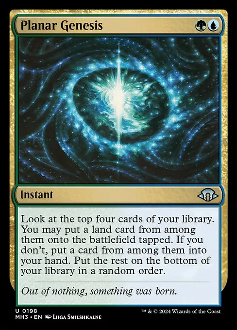 Planar Genesis · Modern Horizons 3 198/528