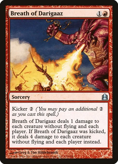 Breath of Darigaaz · Commander 2011 112/318