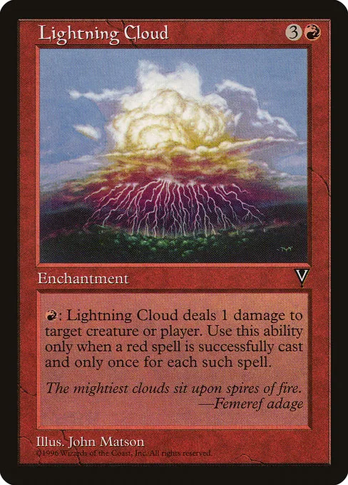 Lightning Cloud · Visions 87/167