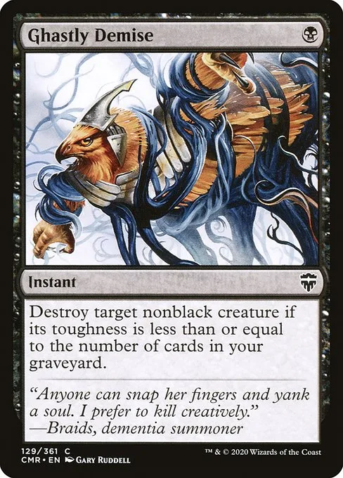 Ghastly Demise · Commander Legends 129/718