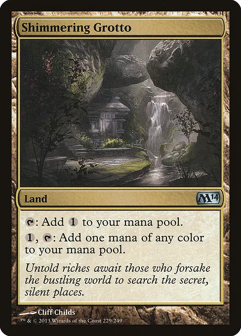 Shimmering Grotto · Magic 2014 229/249