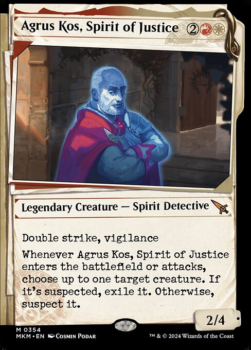 Agrus Kos, Spirit of Justice · Murders at Karlov Manor 354/451