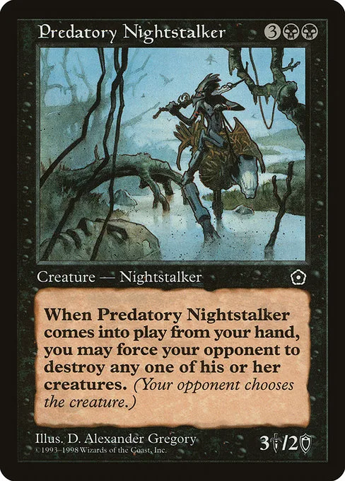 Predatory Nightstalker · Portal Second Age 82/165