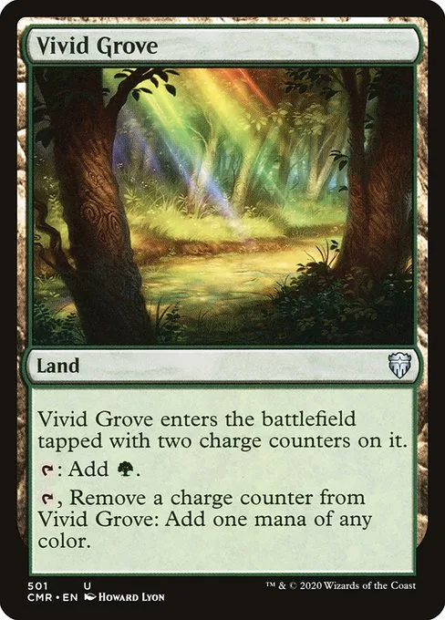 Vivid Grove · Commander Legends 501/718