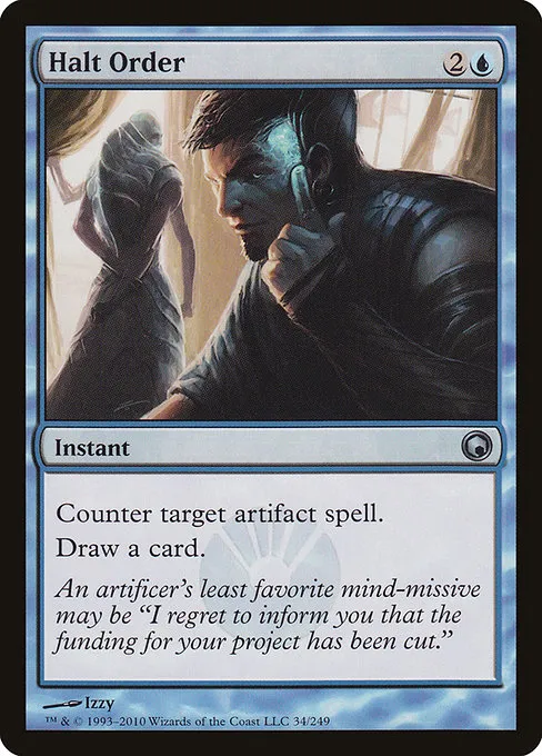 Halt Order · Scars of Mirrodin 34/249