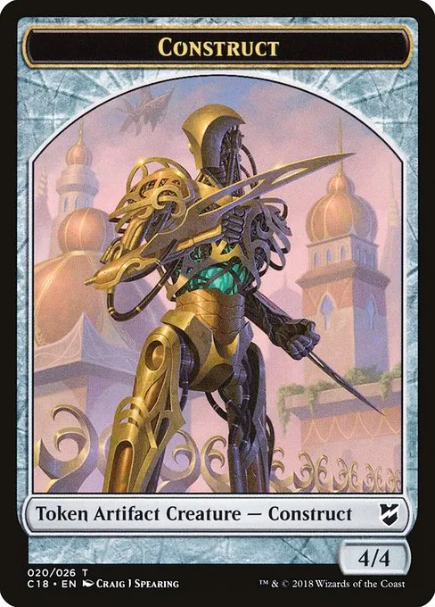 Construct · Commander 2018 Tokens 20/26