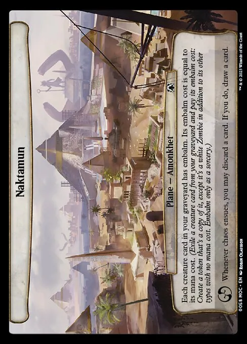 Naktamun · March of the Machine Commander 58/450
