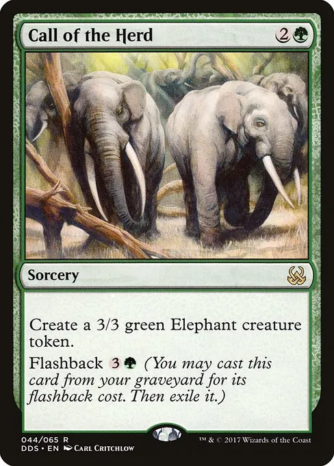 Call of the Herd · Duel Decks: Mind vs. Might 44/65
