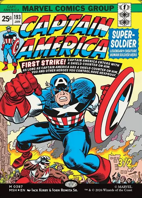 Captain America, Super-Soldier · Marvel Super Heroes 387/24