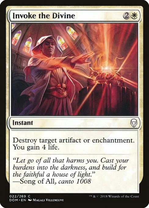 Invoke the Divine · Dominaria 22/280
