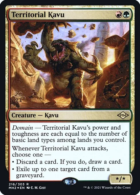 Territorial Kavu · Modern Horizons 2 Promos 216s/86