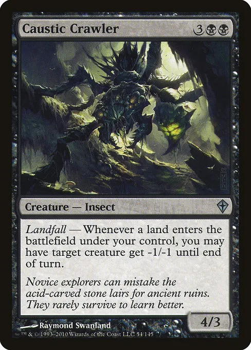Caustic Crawler · Worldwake 54/145