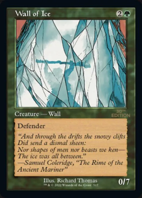 Wall of Ice · 30th Anniversary Edition 517/594
