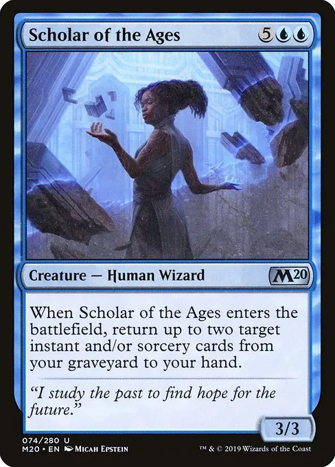 Scholar of the Ages · Core Set 2020 74/346