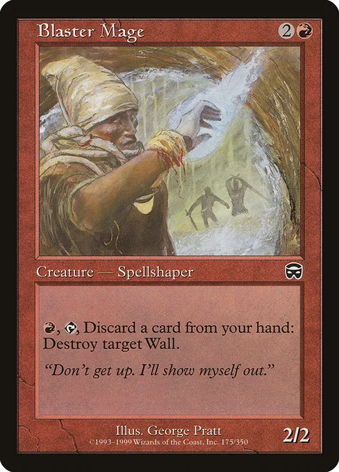 Blaster Mage · Mercadian Masques 175/350