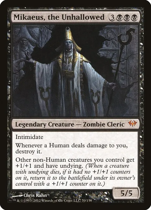 Mikaeus, the Unhallowed · Dark Ascension 70/158