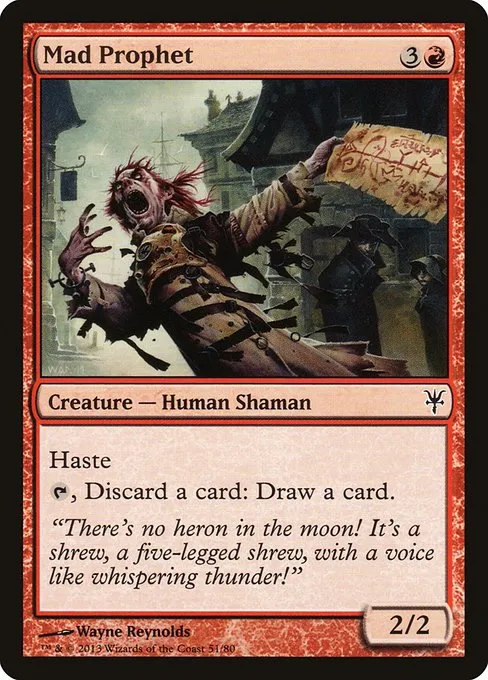 Mad Prophet · Duel Decks: Sorin vs. Tibalt 51/80