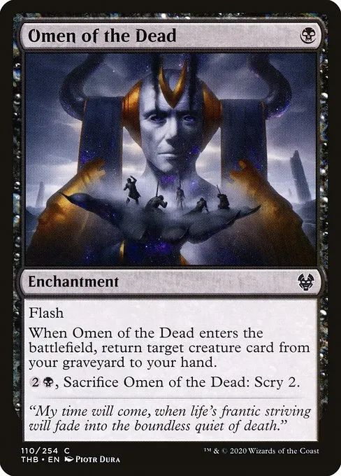 Omen of the Dead · Theros Beyond Death 110/358