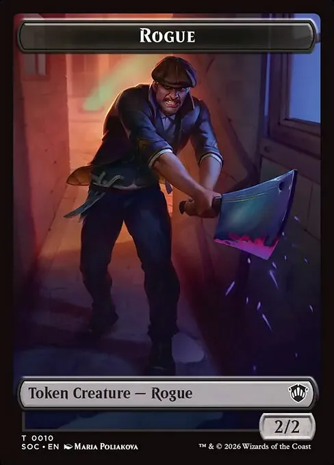 Rogue · Secrets of Strixhaven Commander Tokens 10/30