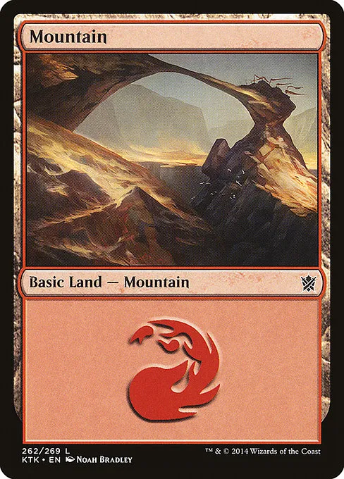 Mountain · Khans of Tarkir 262/293
