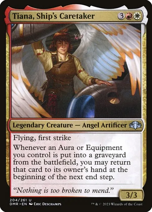 Tiana, Ship's Caretaker · Dominaria Remastered 204/457