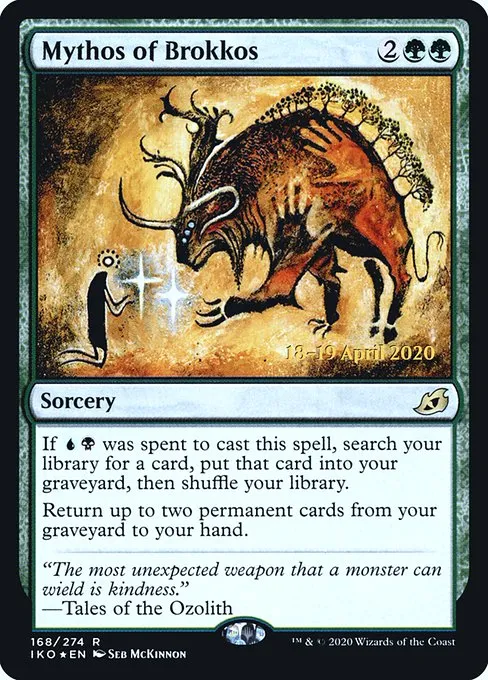 Mythos of Brokkos · Ikoria: Lair of Behemoths Promos 168s/137