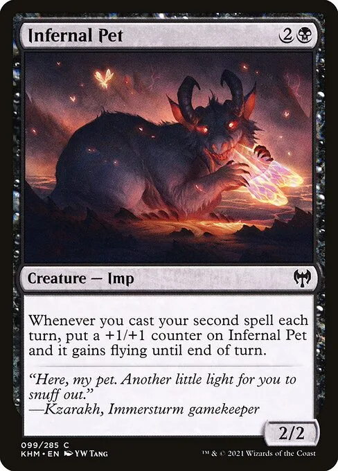 Infernal Pet · Kaldheim 99/425