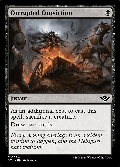 Corrupted Conviction · Outlaws of Thunder Junction 84/374